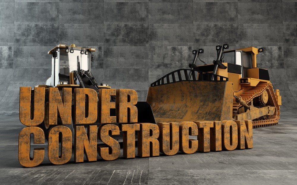 under construction